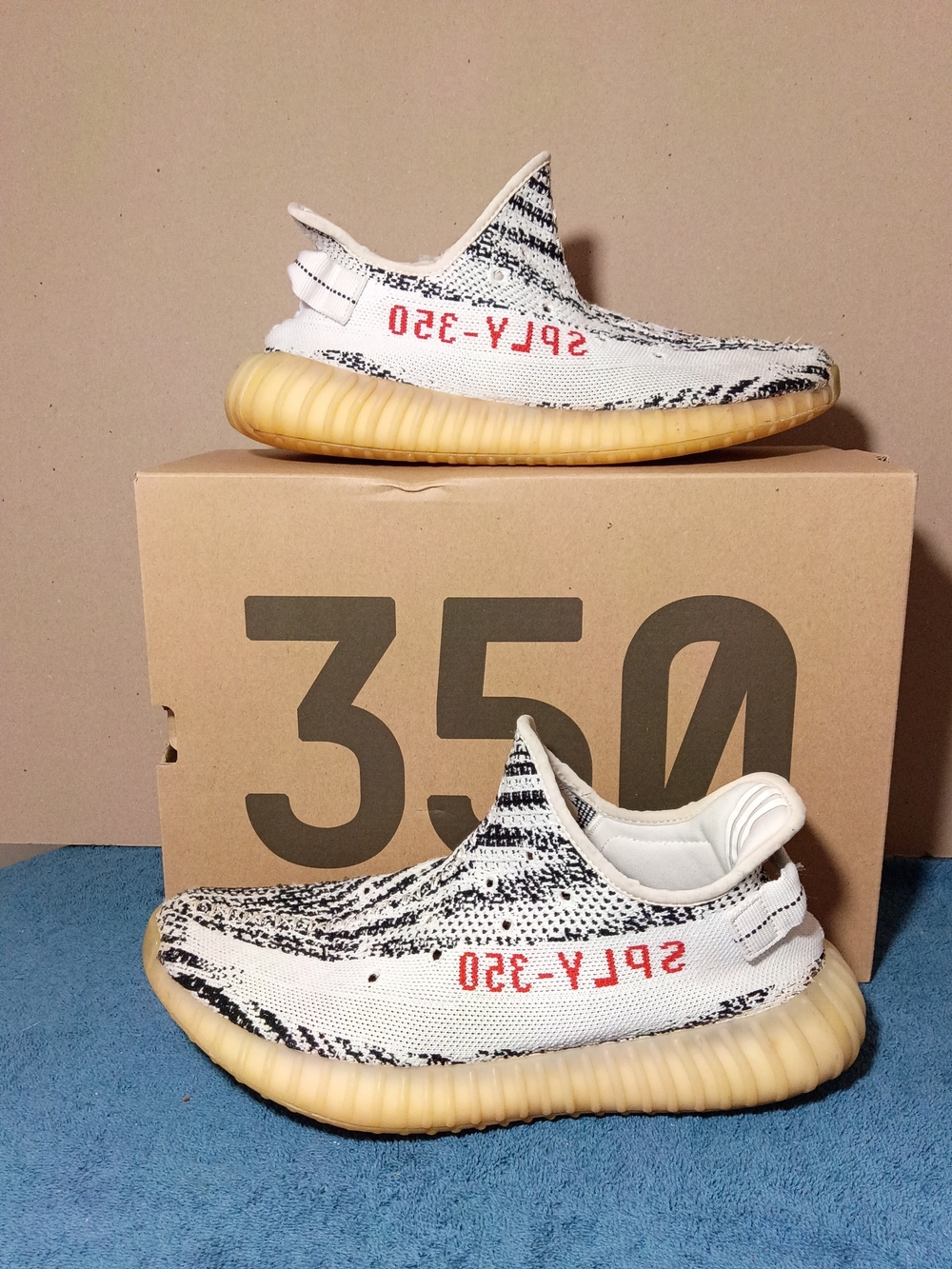 adidas Yeezy Boost 350 V2 White/Black with Red Accents